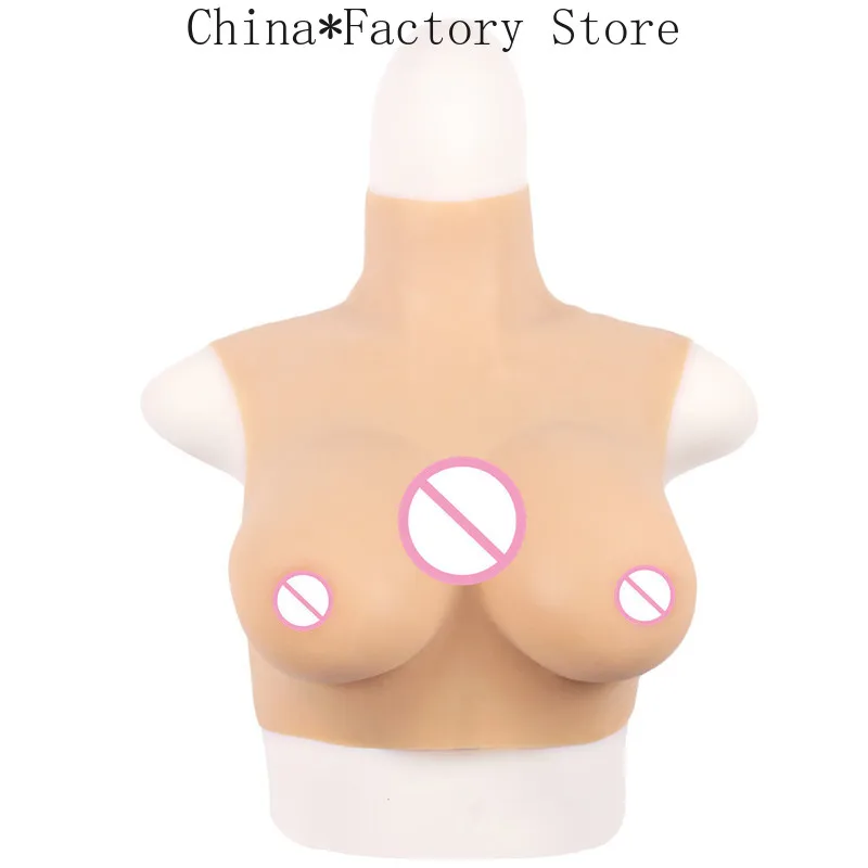 CDF Cup Artificial Huge Fake Boobs Silicone Breast Forms For Ladyboy Drag queen Transgender Shemale Crossdresser Transvestism