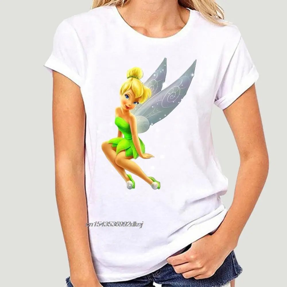 

Men T Shirt Tinkerbell Black Tee Shirt Tshirts Women T-Shirt 1362D