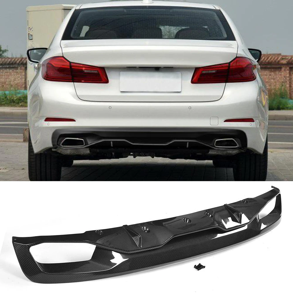 Неокрашенный диффузор для заднего бампера из углеродного волокна/ФАП BMW 5 серии G30