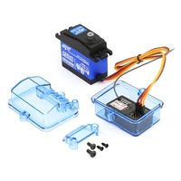 transparent waterproof esc receiver box protective case cover sealed box for rc boat model accessories