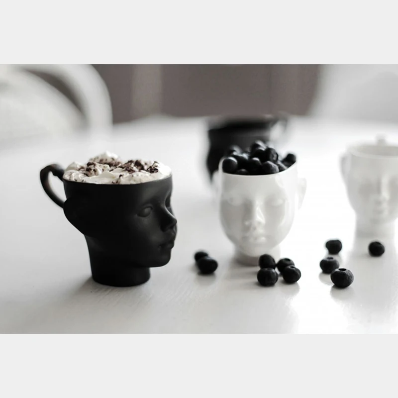 Домашняя чашка для ребенка кружки лица пара кофейных кружек детские молочные