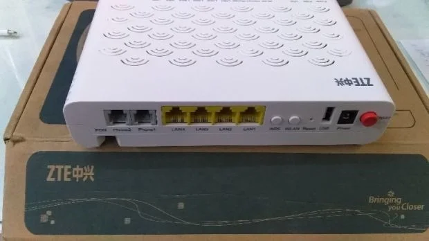 Подержанный Оптический Терминал ZTE F660 V5.0 WIFI ont GPON ONU 7 шт. аналогичный функции F401 F643