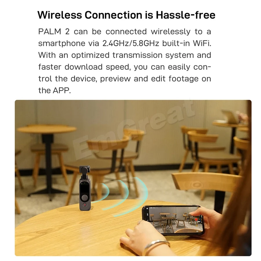 FIMI ладони 2 3 осевой портативный монопод с шарнирным замком Камера стабилизатор 128