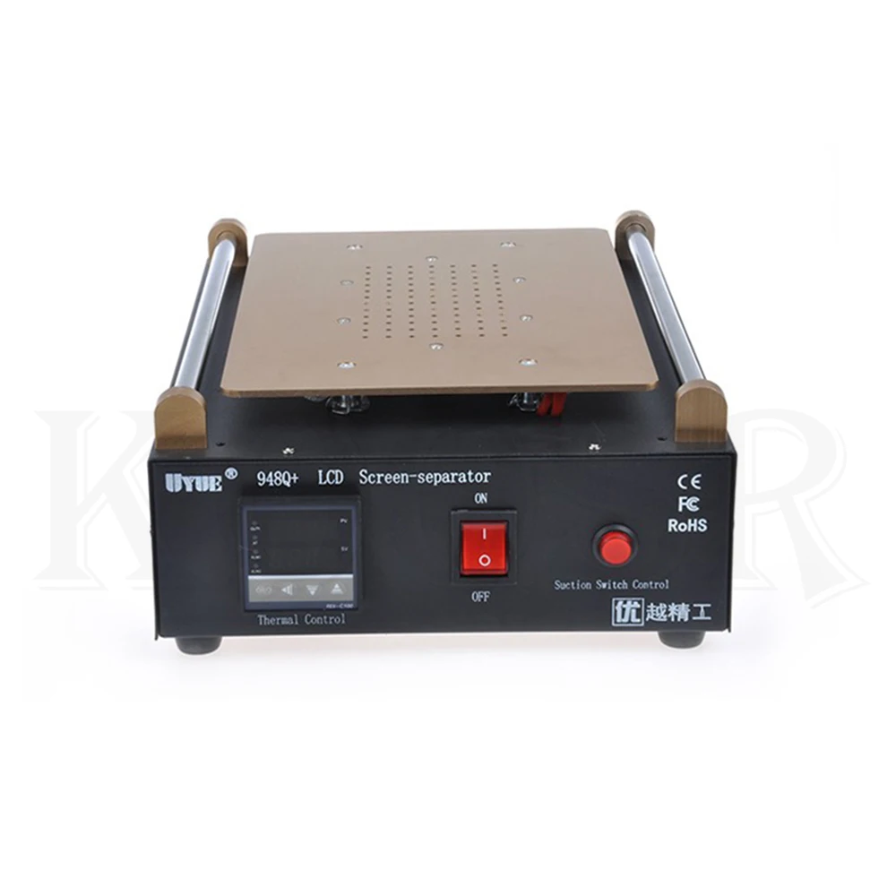 UYUE 948Q+ Встроенный вакуумный насос сепаратор 11 дюймов телефон машина-сепаратор с ЖК-экраном стекло сенсорный экран ремонт отремонтированный