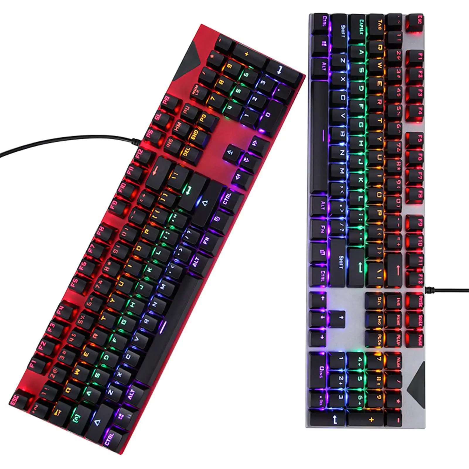 

K200 104 Keys Backlight Wired Gaming Mechanical Keyboard Computer Accessory