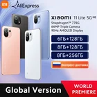 Мировая премьера Глобальная версия Xiaomi 11 Lite 5G NE Смартфон 128 ГБ  256 ГБ Snapdragon 778G Octa Core 64MP Камера Дисплей 90 Гц