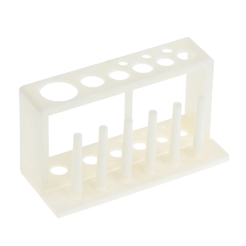 

6Holes Plastic Centrifuge Test Tube Rack 15/18/20/32mm Holder Analysis Equipment