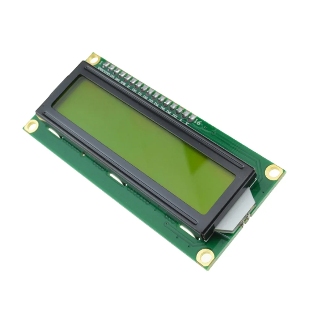 Модуль ЖК-дисплея с желтым/синим Blacklight 1602 5V LCD PCF8574T PCF8574 IIC/I2C/интерфейс 16x2 символ