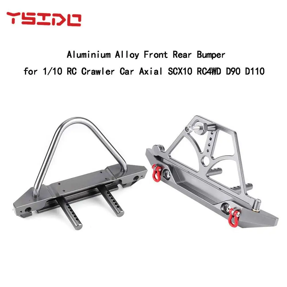 RC автомобиль передний задний бампер алюминиевый сплав модельная часть для