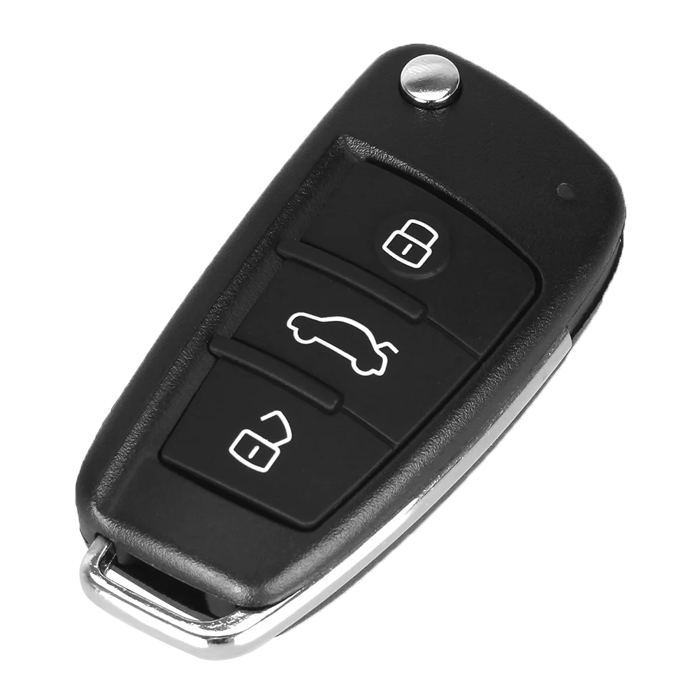 Раскладной чехол KEYYOU для автомобильного ключа пульта с 3 кнопками AUDI A6 VW Pasha Bora Skoda