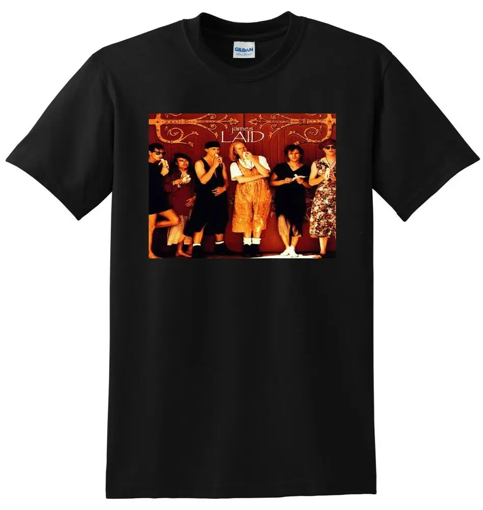 

JAMES T SHIRT laid vinyl cd cover SMALL MEDIUM LARGE or XL
