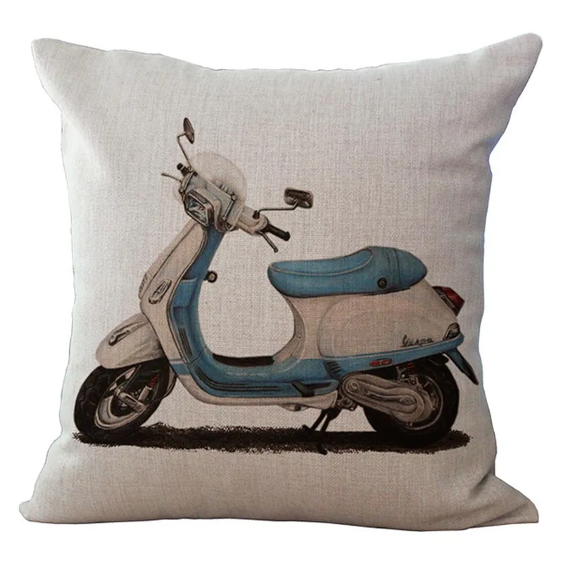 Чехол для подушки 45*45 Ретро автобус диванные офиса наволочки наволочка из