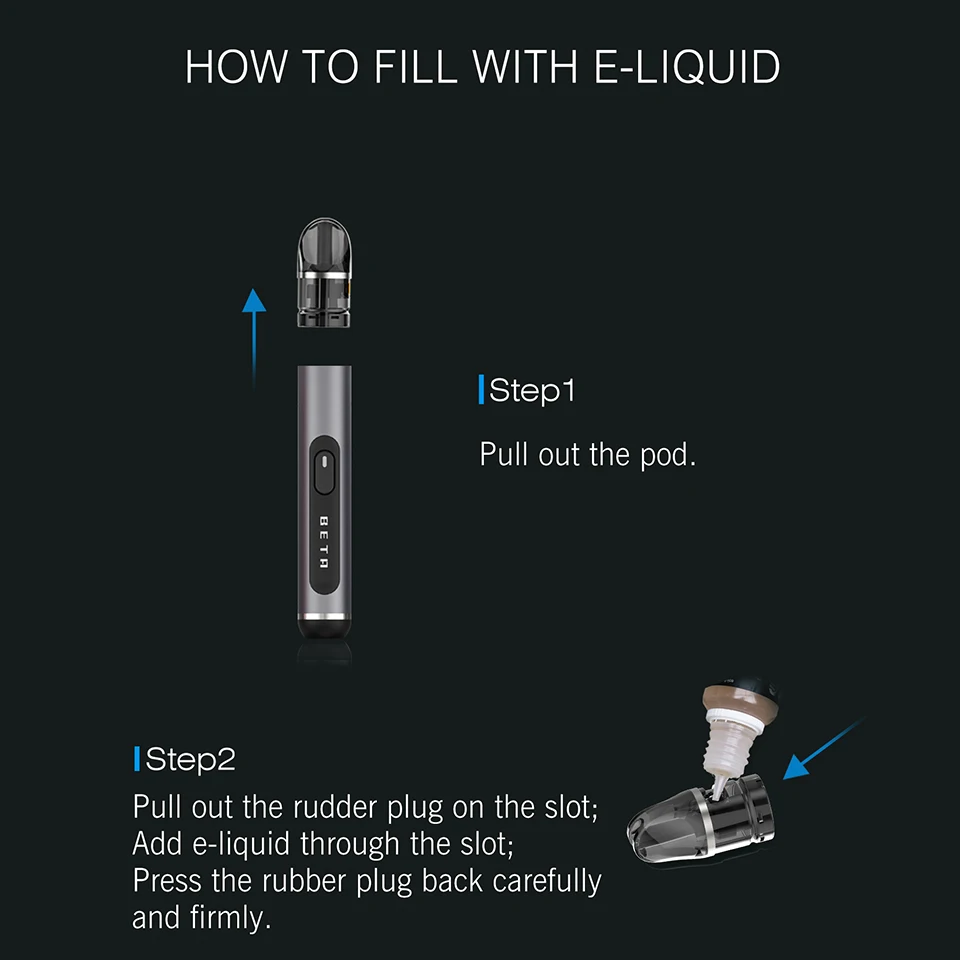 Картридж для замены Think Vape Beta 3 шт. 1 2 мл многоразовый бак Kit|Атомайзеры электронных