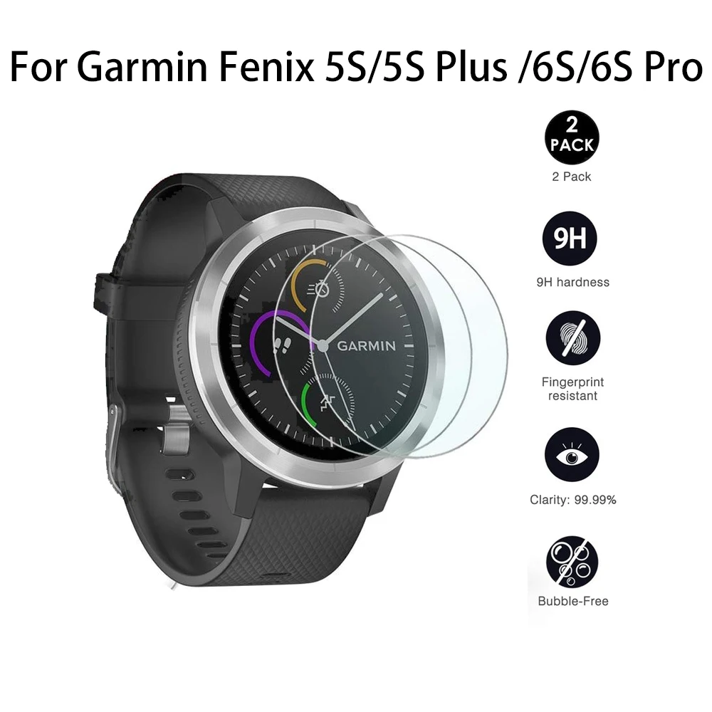 

Прозрачная защитная пленка из закаленного стекла для Garmin Fenix 5S Plus 6S 6S Pro Sloar watch