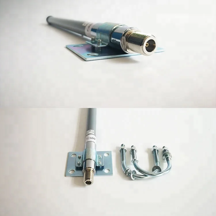 UHF omni Стекловолоконная станция антенна 2 метров с высоким коэффициентом усиления