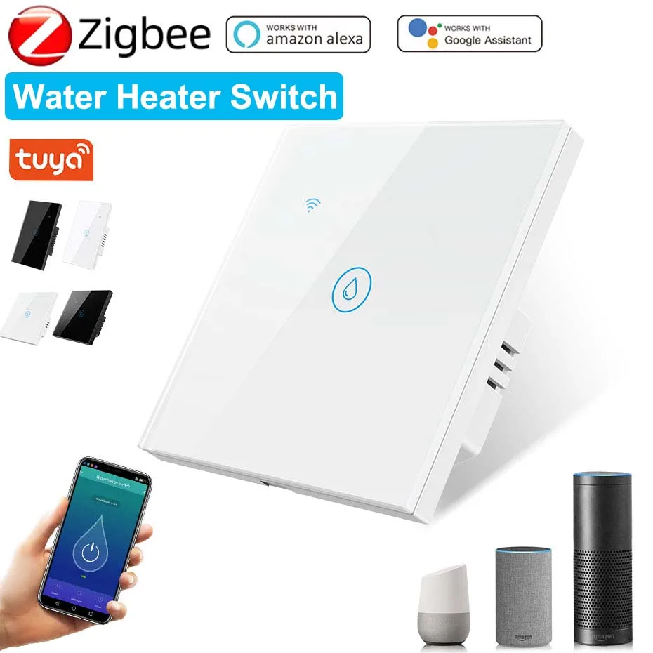 

Водонагреватель Zigbee Tuya с выключателем, 220 В, голосовым управлением и управлением через приложение