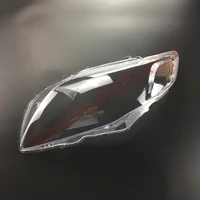 front car protective cover for toyota corolla 2007 2009 headlights glass lamp shade shell transparent cover