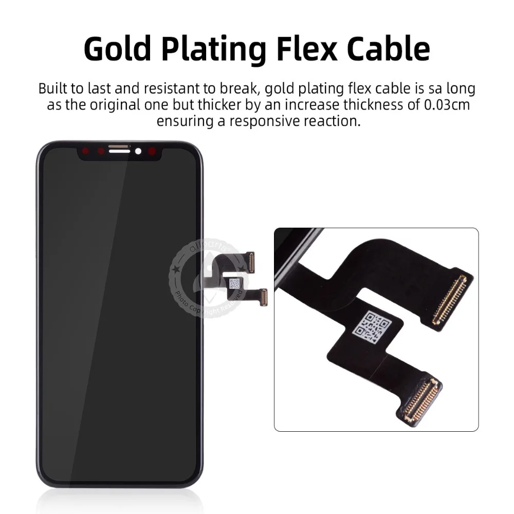 AMOLED дисплей для iPhone X lcd XR XS 11 Pro MAX ЖК-дисплей сенсорный экран дигитайзер с рамкой Замена для iPhone XS Max ЖК