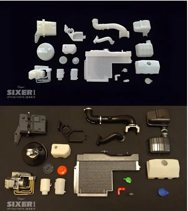 Engine decoration tank pipe for CAPO SIXER 1 Suzuki Samurai CD15828ED | Игрушки и хобби