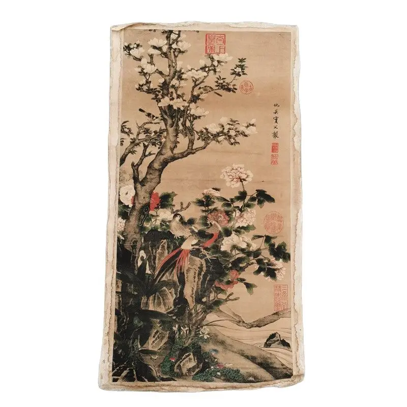 

The collection of Qiu Ying's flower and bird pictures