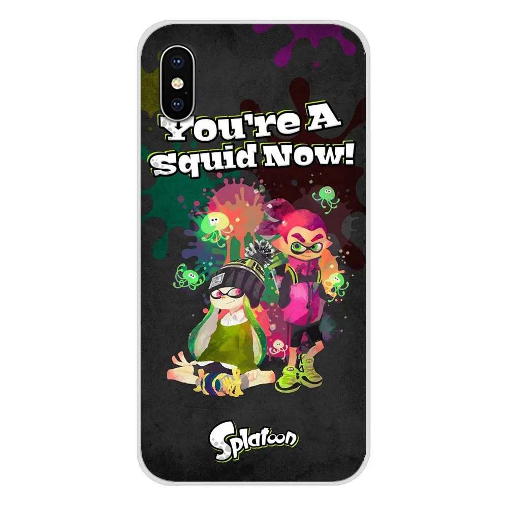 Чехлы для телефонов с красочные чехлы рисунком из мультфильмов в Splatoon 2 Huawei NOVA 3 2i