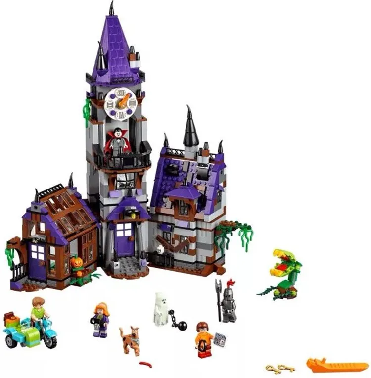 Строительные блоки BELA 10432 Scooby Doo модель развивающая игрушка для детей Рождество