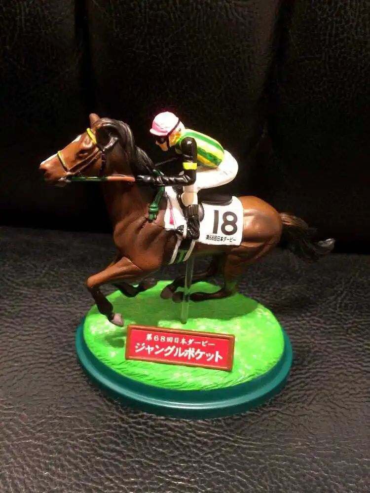 

mini pvc figure model toy horse race rider18#