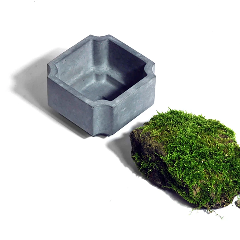 Форма для цемента силиконовая форма бетонных цветов геометрическая растений