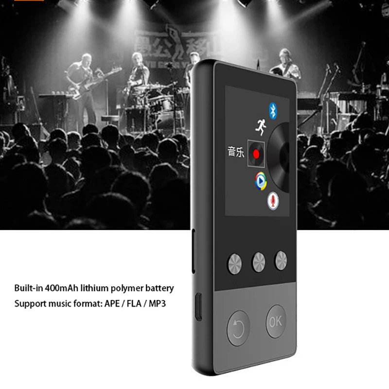 

HFES 8G Sports Bluetooth Music Mp3 with Built-in Bluetooth Player with Peeter and Speaker