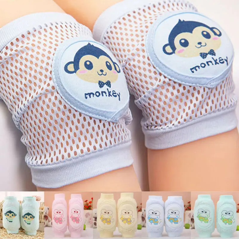 1 пара Детские наколенники Детская безопасность ползание налокотник подушка