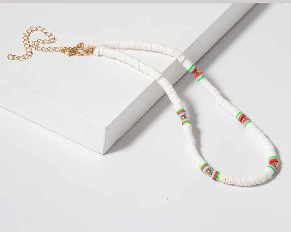 SHIXIN Boho цветное колье-чокер для женщин модное Радужное корейское ожерелье этническое украшение воротника на шею колье