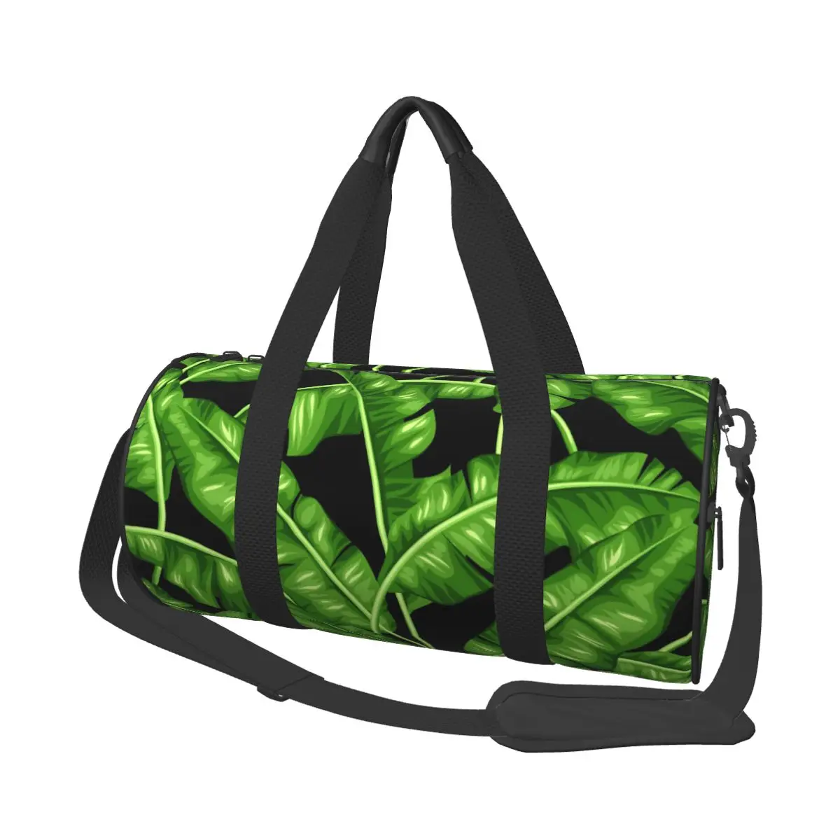

Дорожная сумка, вместительный чемодан с тропическими банановыми листьями, удобная дамская сумочка на плечо для ночных выходных