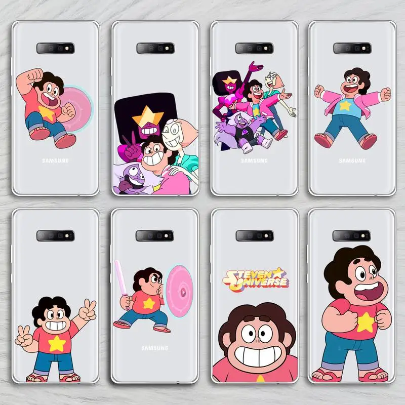 

Steven Universe american cartoon Phone Case Transparent For Samsung Galaxy A S 7 8 11 21 50 30 81 51 90 5G 20 E Ultra M60S