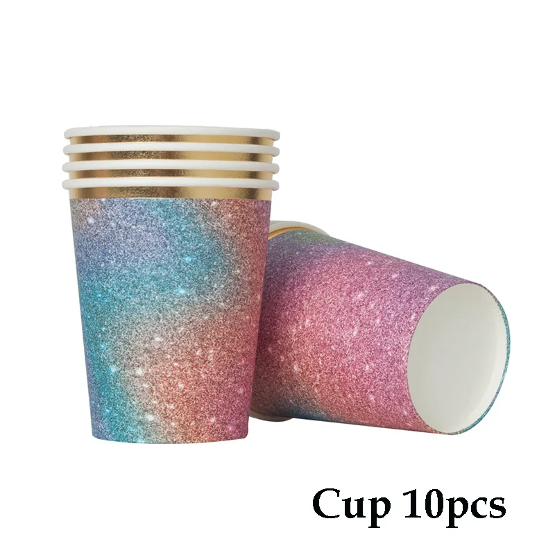 cup 10pcs Космическая солнечная система планета галактика вечерние одноразовые Посуда Бумажная чашка/салфетка/тарелки дети день рождения, детский Душ Свадебный декор - Цвет: cup 10pcs