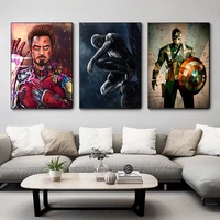 marvel avengers canvas paintings captain america iron man posters and prints wall art pictures for living room home decoration