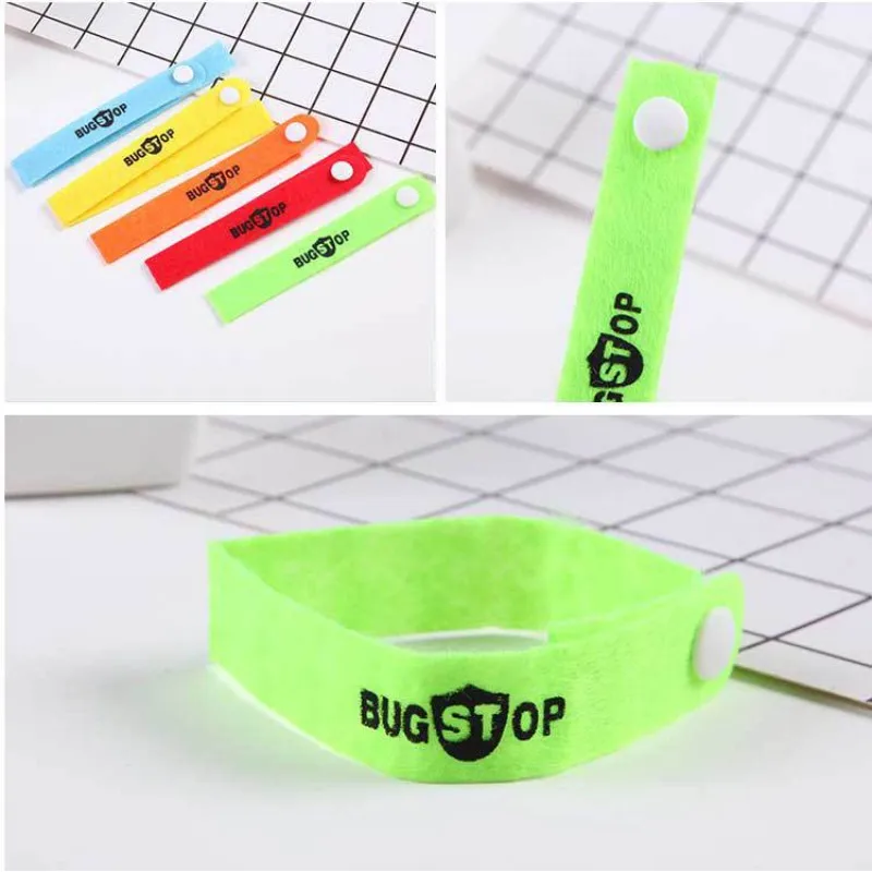 Новинка 10 шт. экологичный детский браслет с защитой от комаров защита насекомых