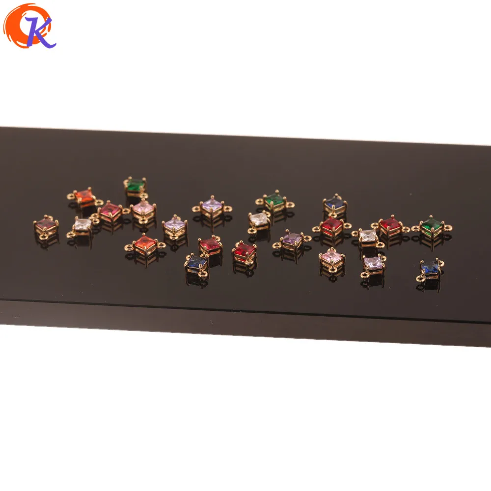 Сердечный дизайн 100 шт. 7*11 мм Ювелирные изделия Аксессуары/ручная