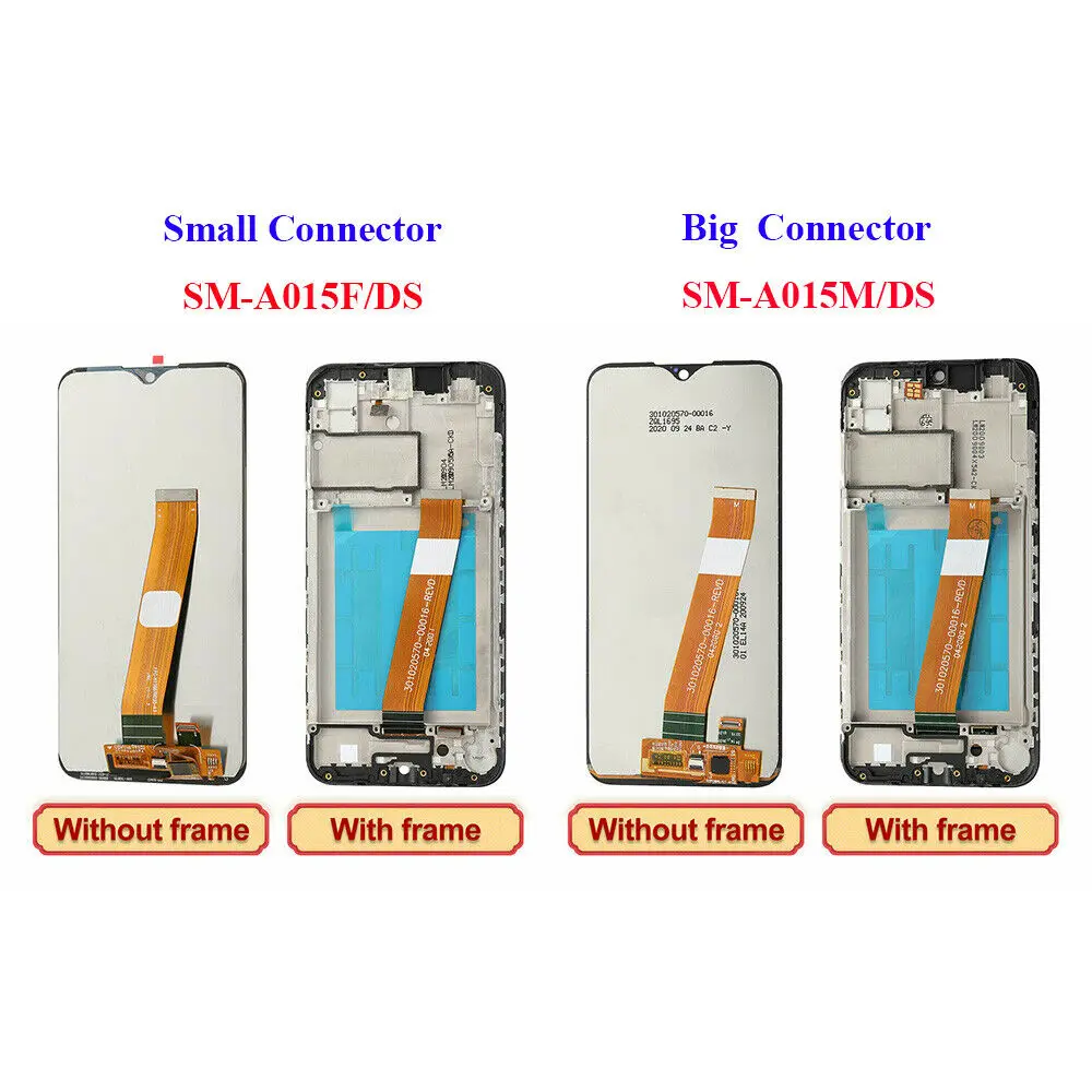

ЖК-дисплей для Samsung Galaxy A01 A015, сменный сенсорный экран, дигитайзер A015F A015G M01 M01F для samsung A01 5,7 ", оригинал