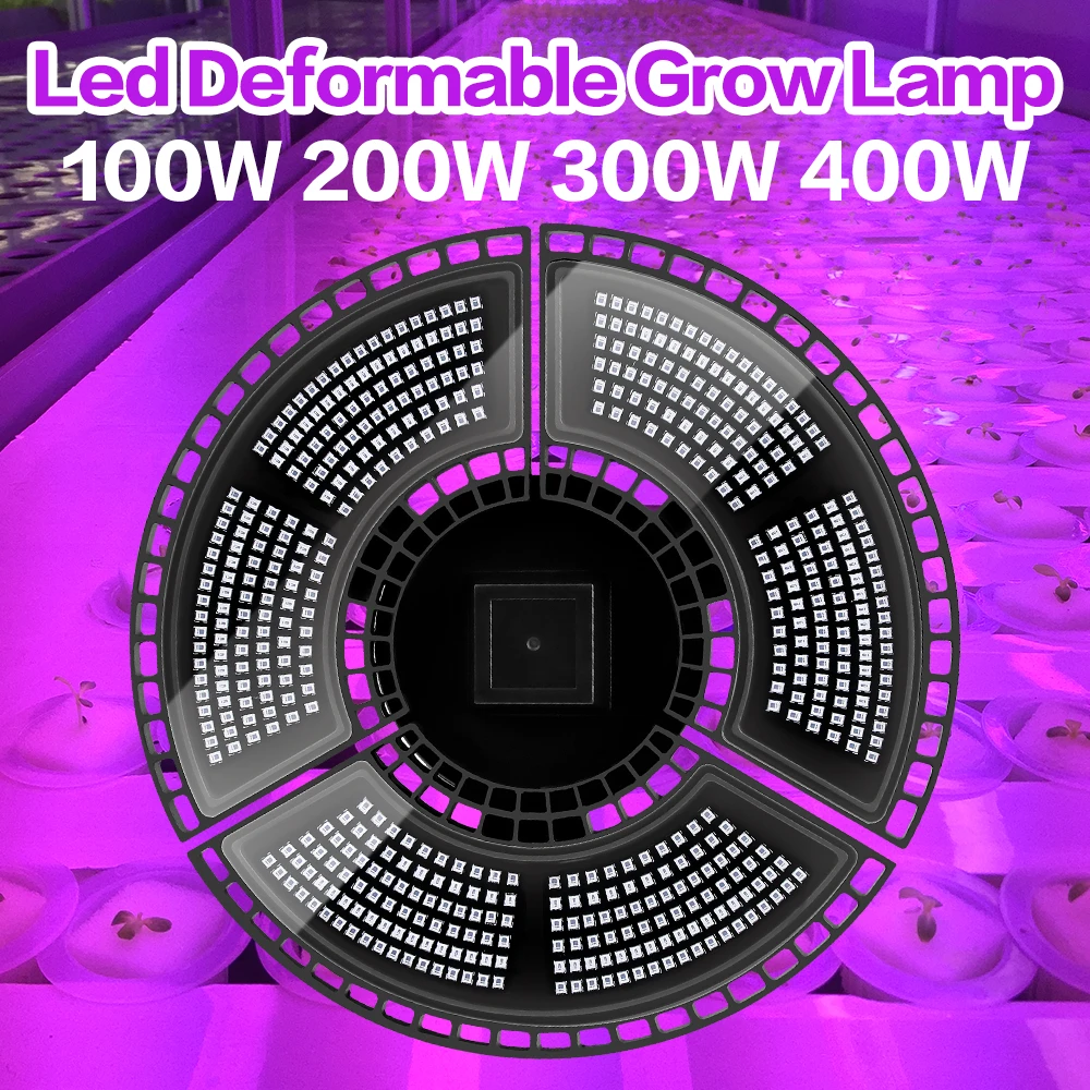

Indoor 400W LED Grow Light E27 Full Spectrum 220V Plant Lampara LED Panel Bombilla E26 Hydroponics Phytolamp 110V 300W 400W Bulb