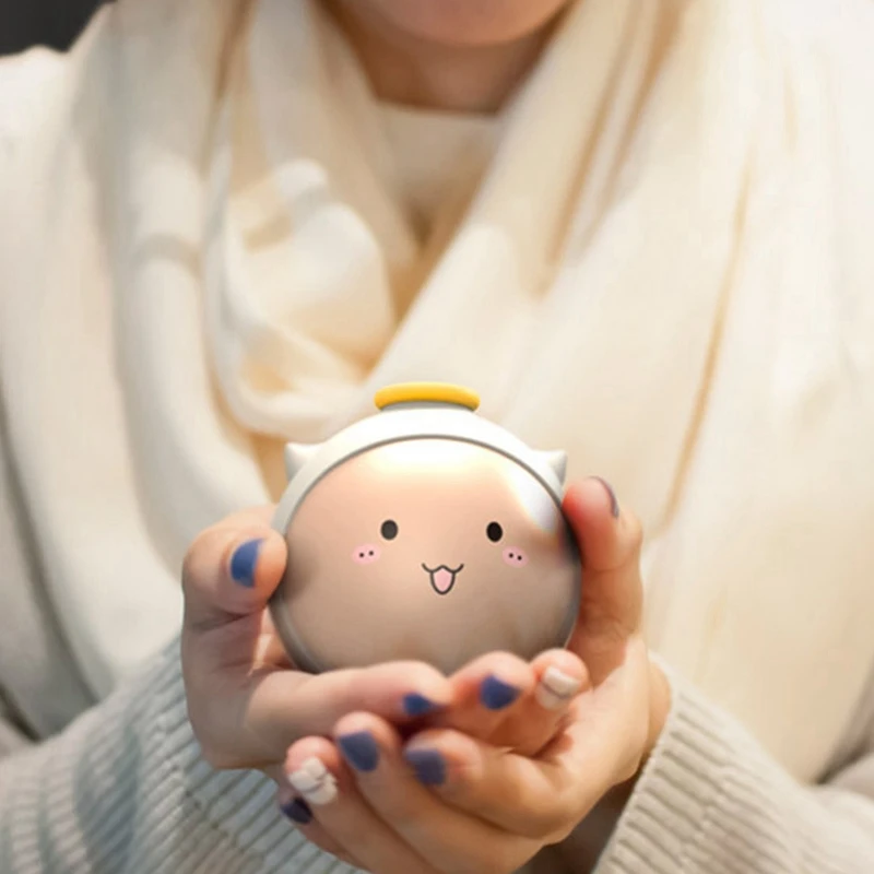 

Portable Mini USB Hand Warmer 5600MAh Rechargeable Pocket Mobile Power Hands Warmer 55Celsius Constant Temperature