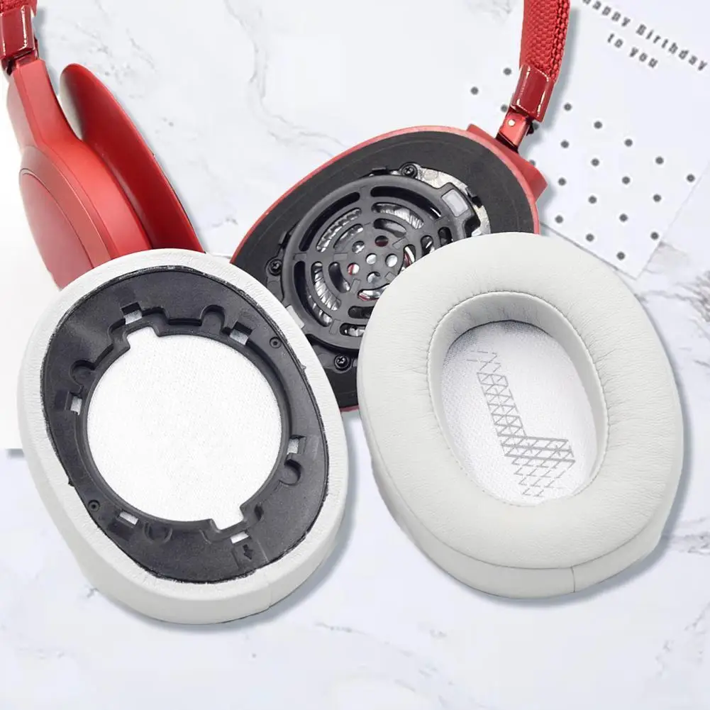 

1 Pair Headphone Cushions Easy Installation Skin-friendly Earphone Sleeves Soft Headset Ear Pads Headphone Sleeves