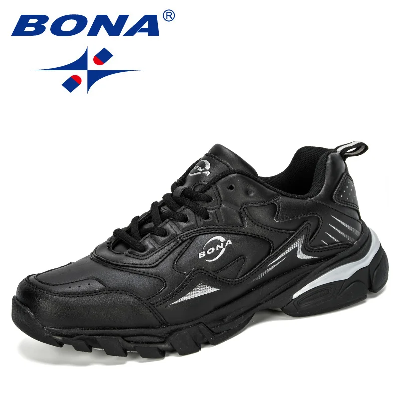 

BONA 2019 New Designers Running Shoes Mens Athletic Outdoor Sports Walking Shoes Male Fitness Jogging Sneakers Sapatos Trendy