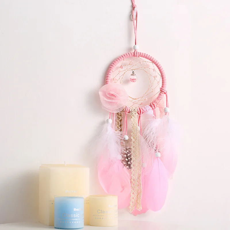 Розовая серия для девочек украшение в виде снов сделай сам скандинавский Ловец