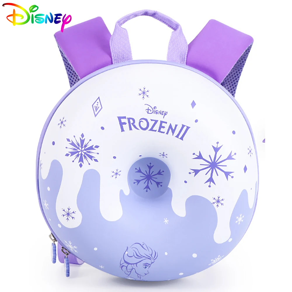 Disney Student Backpack For Girls Frozen Elsa Princess Children School Bags Kids Breathable Fashion Shoulder Package New Arrivel