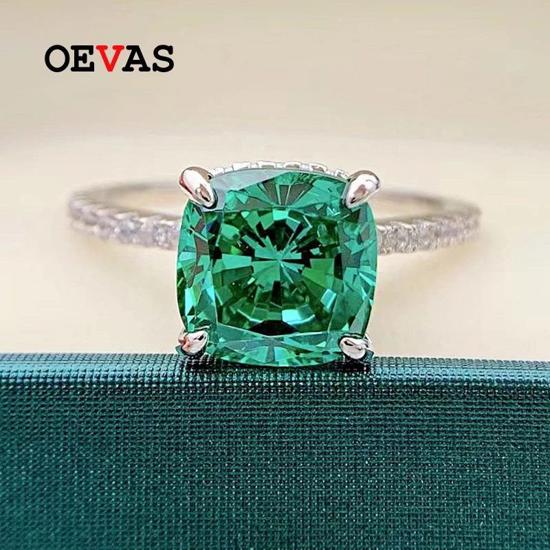 

Женское кольцо из серебра 100% пробы, 9 Х9 мм