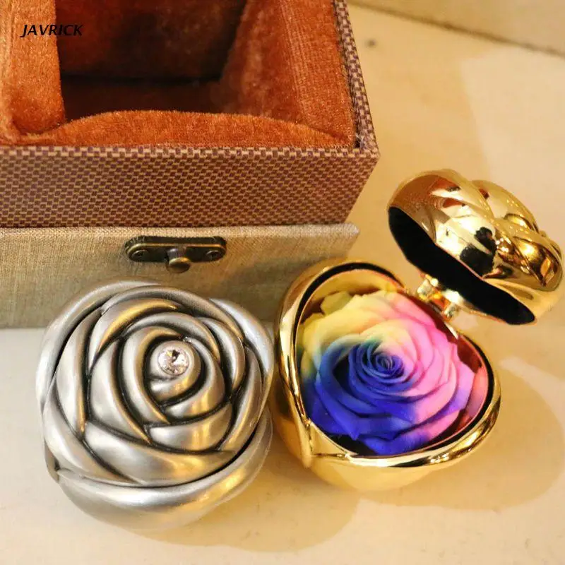 

Valentines Day Handmade Preserved Rose Present Upscale Immortal Flowers Birthday