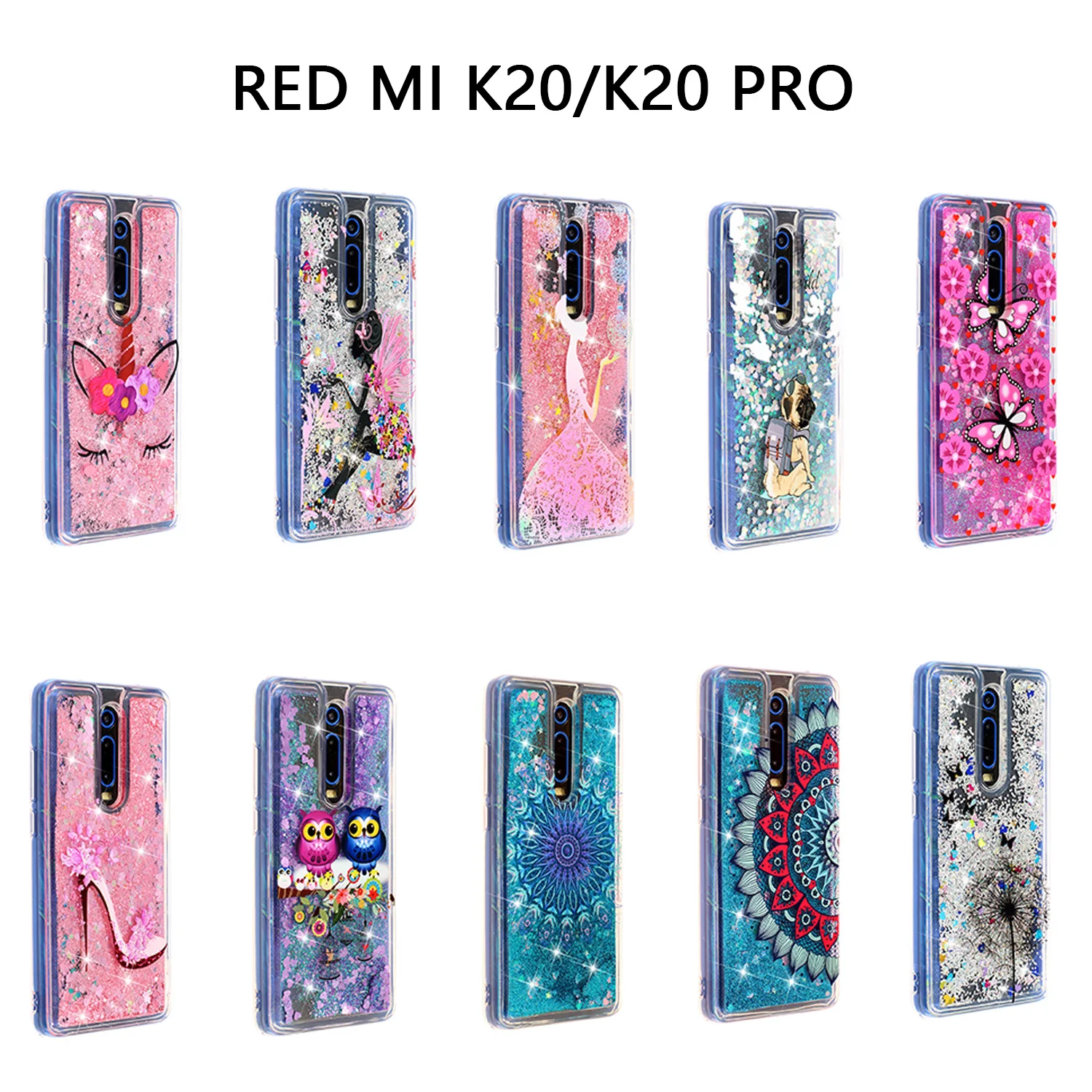 Чехол с зыбучим песком для Xiaomi Redmi K20 Pro мягкий чехол из ТПУ Xaomi Mi 9T RedmiK20 жидким