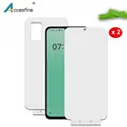 2 шт. 15D Передняя и задняя Прозрачная мягкая Гидрогелевая пленка для Smartisan Nut Pro 3, защита для экрана, защитный гель, полное покрытие, не стекло