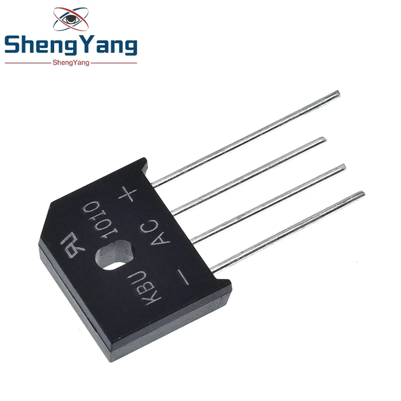 5 шт./лот KBU1010 KBU 1010 10A 1000V ZIP диодный мост выпрямительный диод Новый|Выпрямители| |