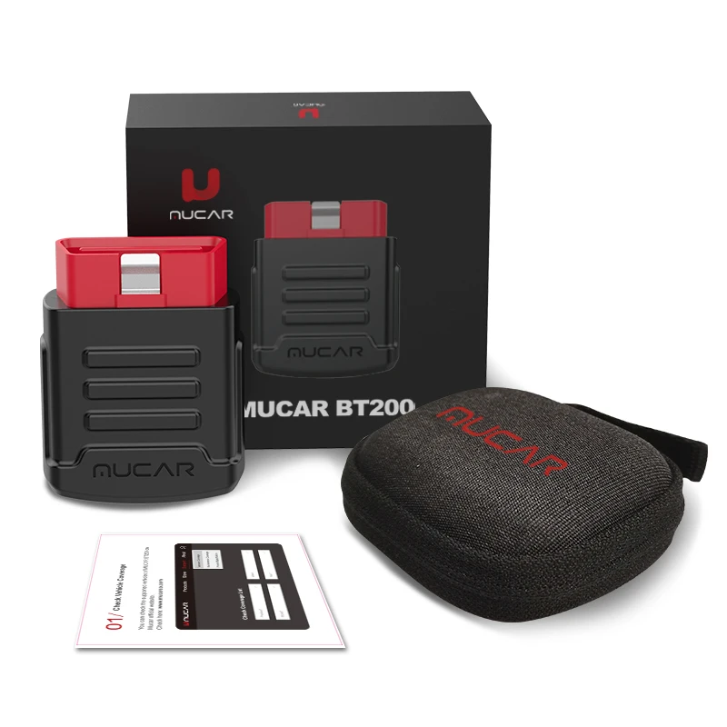 MUCAR BT200 Lifetime Free Best All Car Diagnostic Tools Bluetooth Carro Code Reader Scan For Auto Obd 2 Scanner Tester | Автомобили и